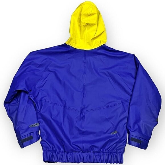 Helly Hansen Vintage 90s Waterproof Rain Coat - Womens Small - Picture 2 of 4
